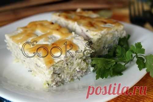 Запеканка из курицы и кабачков "Неженка"- не просто вкусная, а очень вкусная!