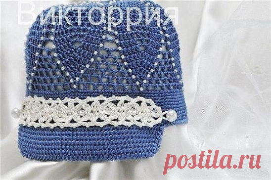 Кепочка для мальчугана. Заряжаем вас летним настроением