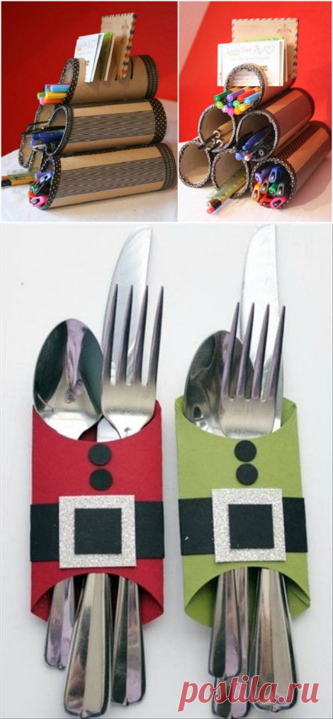 Оригинальные способы использования картонных втулок от туалетной бумаги