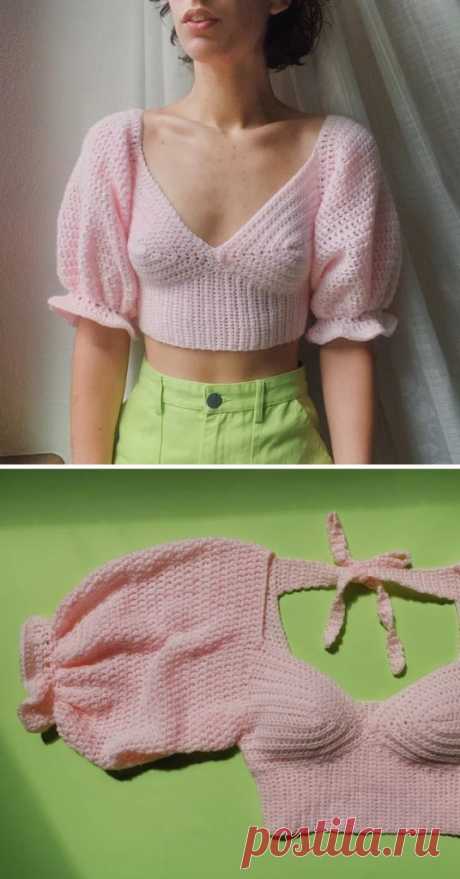 Crochet Blossom Top