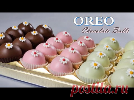 🎄 Рождественский десерт / Шоколадные шарики OREO / 4 ингредиента / БЕЗ выпечки / Простой рецепт