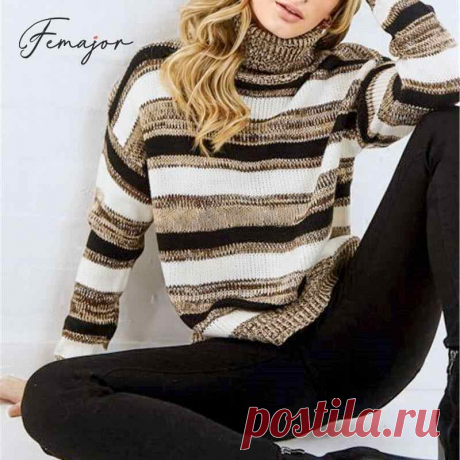 Свитера в полоску. Самый модный принт 2020 года. | Магия творчества | Яндекс Дзен