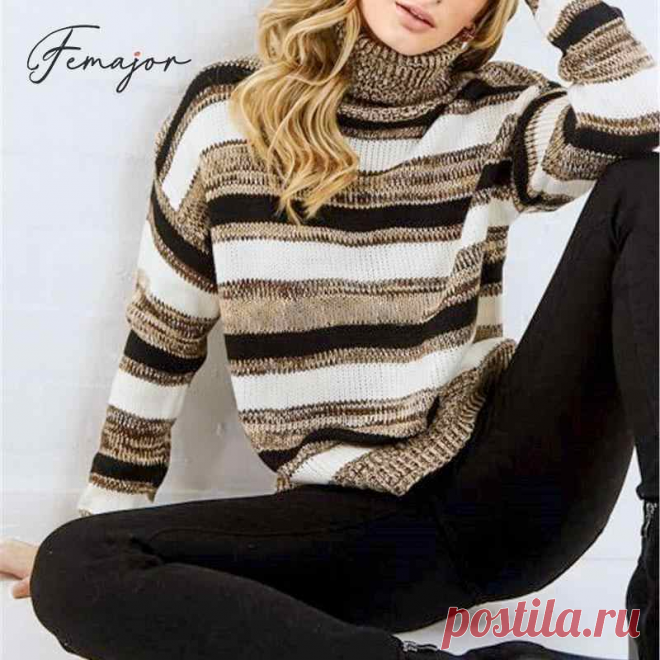 Свитера в полоску. Самый модный принт 2020 года. | Магия творчества | Яндекс Дзен