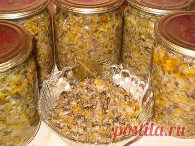 Грибная икра