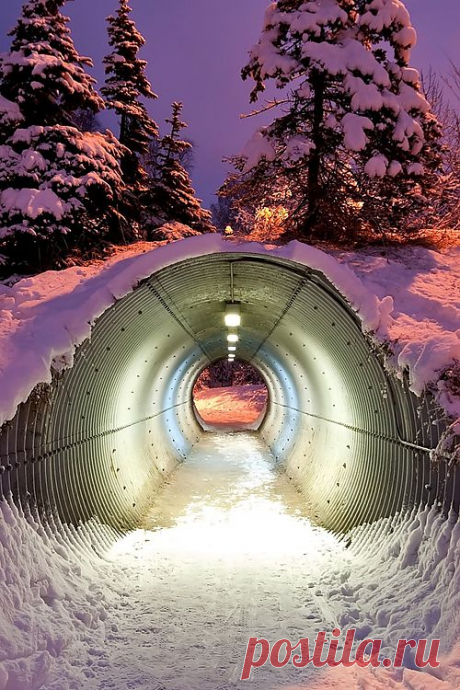 Snow Tunnel, Bavaria, Germany | Amazing Pictures - Amazing Pictures, Images, Photography from Travels All Aronud the World