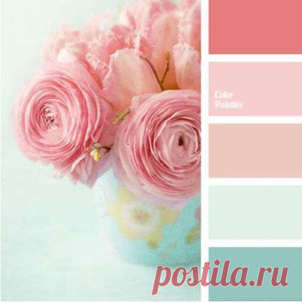 Лучшие сочетания цветов с персиковым — Сделай сам, идеи для творчества - DIY Ideas