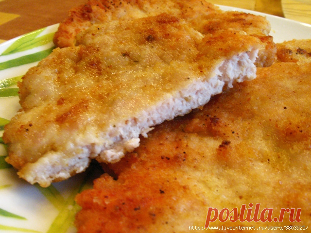 Отбивные из куриного фарша - готовить легко, а на вкус просто песня!