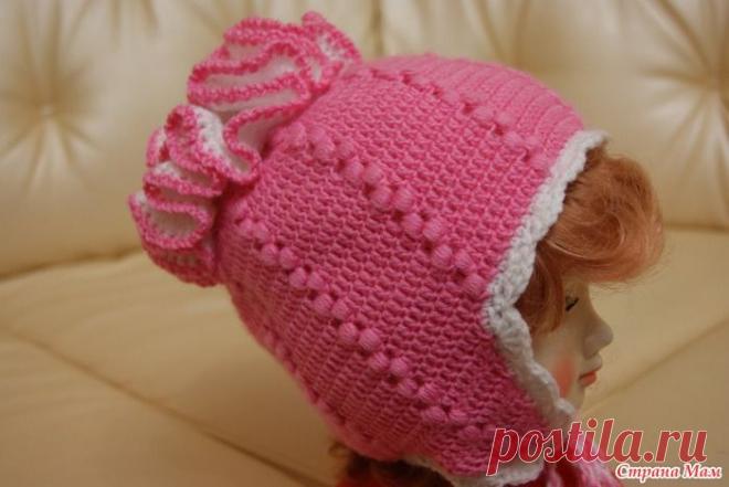 шапочка и шарфик крючком для зимы - Самое интересное в блогах