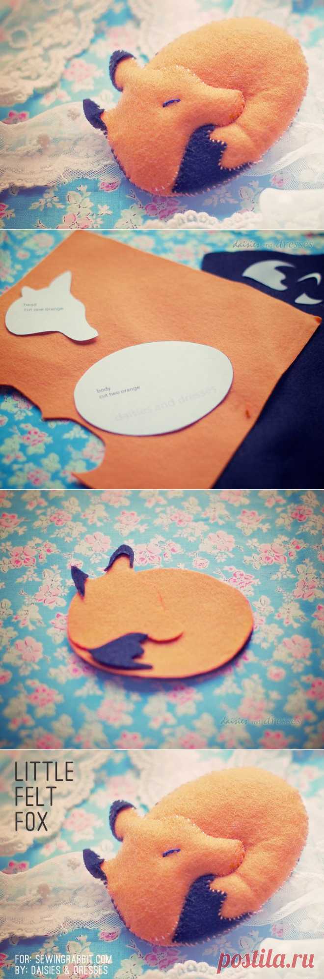 Маленькая Войлок Фокс - Швейные Кролик