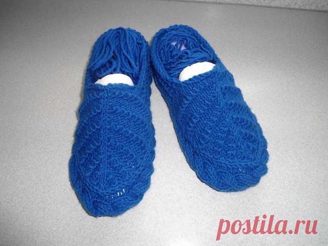 Тёплые следки- мастер-класс - сохраните и поделитесь))