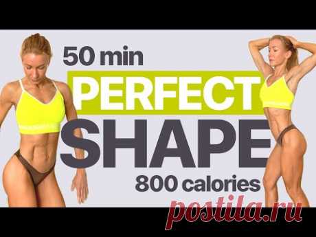 50 MIN INTENSE FAT BURN HIIT - Full Body WORKOUT For Weight Loss