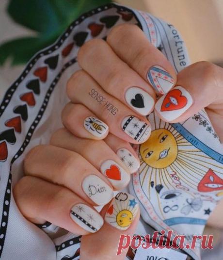 Необычный маникюр: смелый и модный дизайн ногтей 2019-2020 | volosomanjaki.com