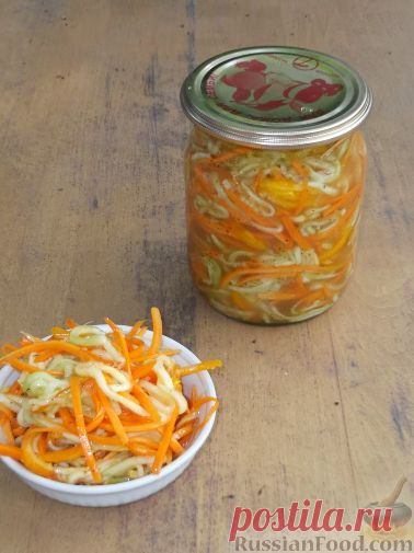 Рецепт: Кабачки по-корейски на RussianFood.com
