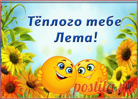Анимация лето