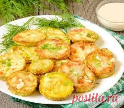 Кабачки жареные с соусом - рецепты с фото