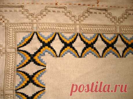 21 крестик: SAL. 4 этап (барджелло вторым и третьим цветом )