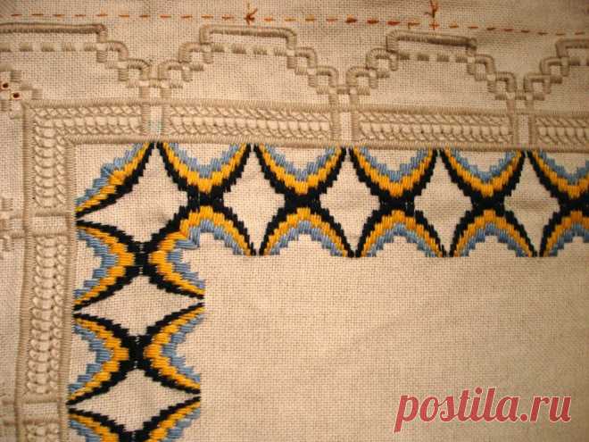 21 крестик: SAL. 4 этап (барджелло вторым и третьим цветом )