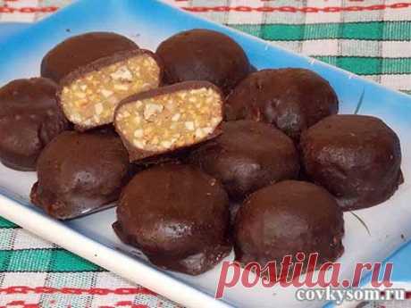 домашние конфеты с орехами