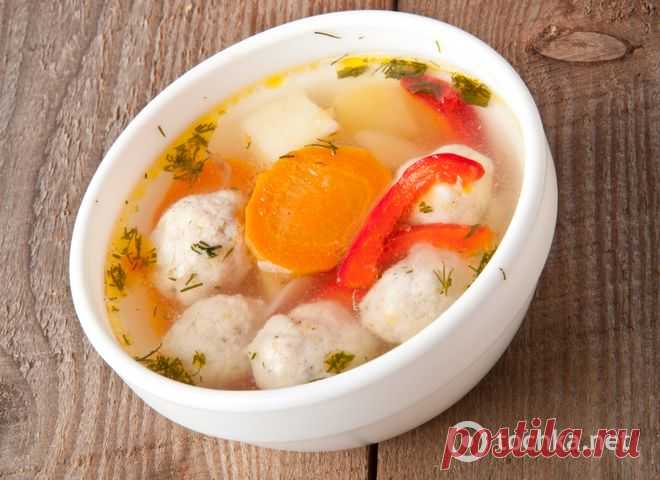 Суп с фрикадельками: рецепт вкусного рыбного блюда