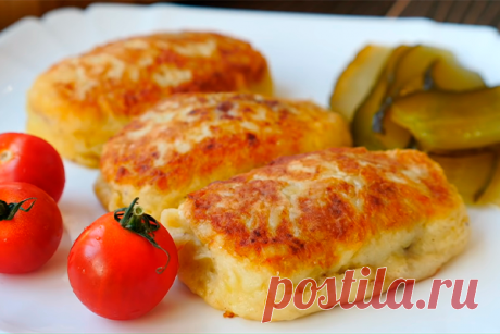 Картофельные пирожки с мясом Незамысловатое, но вкуснейшее блюдо