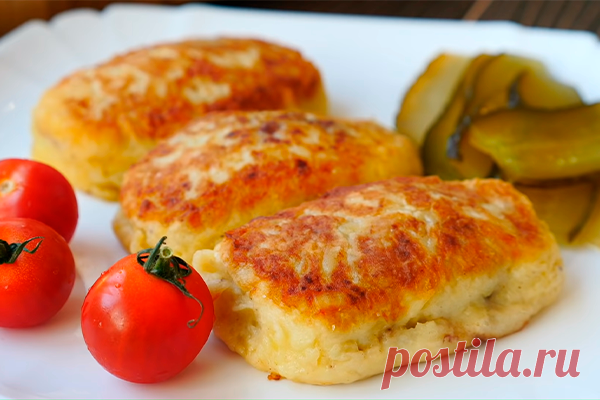 Картофельные пирожки с мясом Незамысловатое, но вкуснейшее блюдо