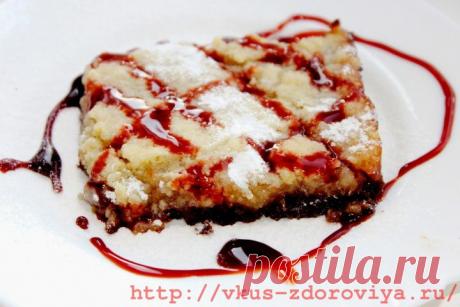 (+1) сообщ - Шоколадно-лимонный штрейзель | Любимые рецепты