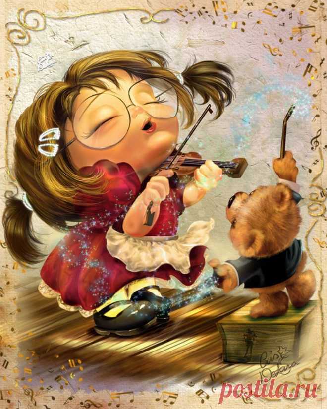 ЗАБАВНЫЕ ИЛЛЮСТРАЦИИ.CRIS DE LARA. » RadioNetPlus.ru развлекательный портал