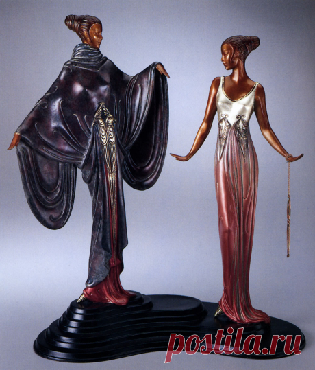 ERTE. Sculpture. Dreambirds