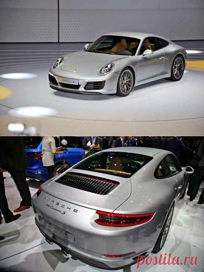 Porsche 911 Carrera и Carrera S во Франкфурте (ФОТО) — сайт За рулем www.zr.ru