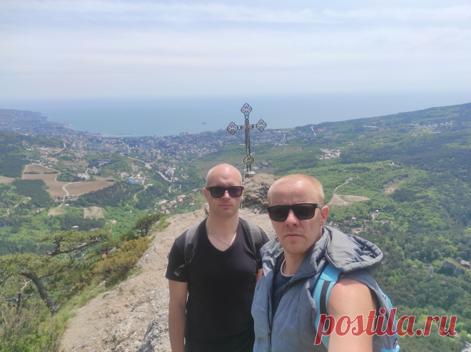 Пеший маршрут по горному Крыму пересекающий сразу 4 красивейших Ялтинских тропы