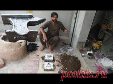 Aluminium Casting Of Anvil Forge Using Sand Mold