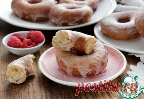 Коричные пончики - кулинарный рецепт