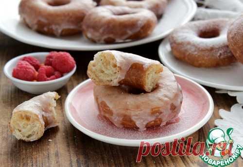 Коричные пончики - кулинарный рецепт