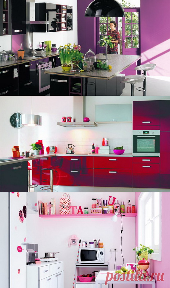 مطابخ بألوان جديدة - مطابخ جرئية بألوان جديدة - ديزاين مطابخ 2021 - Colorful kitchen decoration 2021