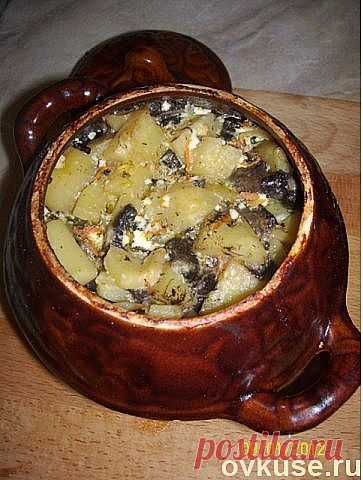 Жаркое с грибами.