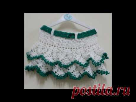 CROCHET PINAPPLE SKIRT-1