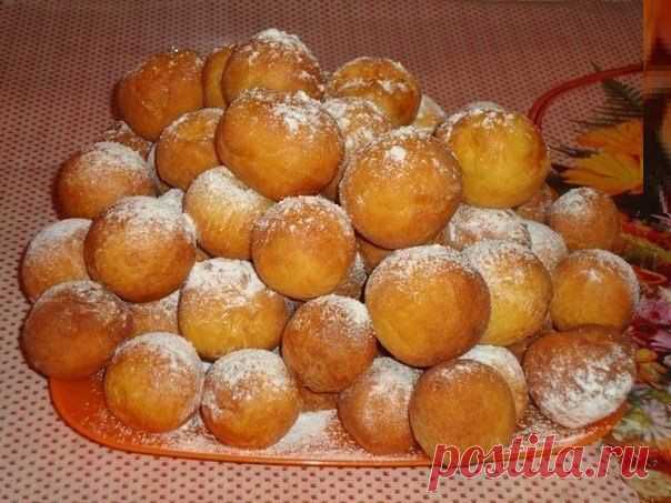 Пончики из творога. - Простые рецепты Овкусе.ру