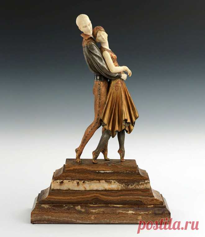 Румынский скульптор Demetre Chiparus. Ожившая бронза