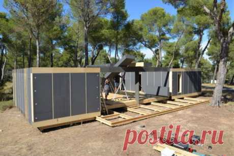 This Cheap, Recyclable Passive House Assembles Like Lego