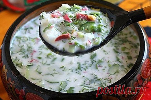 5 ВКУСНЕЙШИХ РЕЦЕПТОВ ОКРОШКИ! СОХРАНИ СЕБЕ.

РЕЦЕПТ № 1
(Окрошка на простокваше)

Понадобится: на литр домашней простокваши - 3 яйца, 3 огурца, по 1 - 2 пучка укропа, петрушки, кинзы, зеленого лука, 1 долька чеснока, соль, перец.

Приготовление: огурец и яйца мелко порезать, зелень мелко порубить, все ингредиенты добавить в простоквашу. Посолить, поперчить, для остроты добавить мелко-мелко порубленный чеснок.

РЕЦЕПТ № 2
(Окрошка овощная)

Понадобится: на полтора литра до...