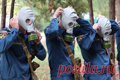 В приграничной зоне начались внеплановые учения по гражданской обороне
