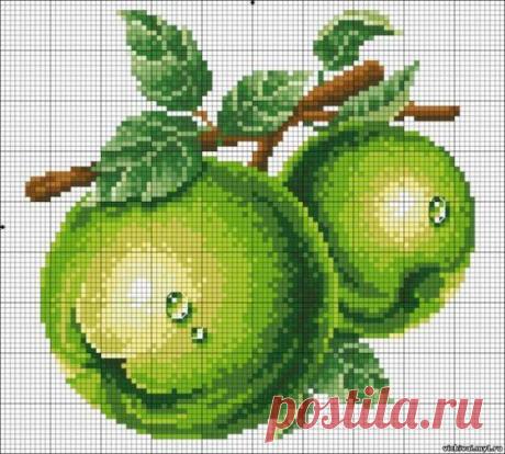 ДЛЯ КУХНИ. ЧАСТЬ 3 / Вышивка / Схемы вышивки крестом