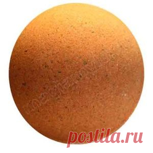Бомбочка с глиной и эфирными маслами