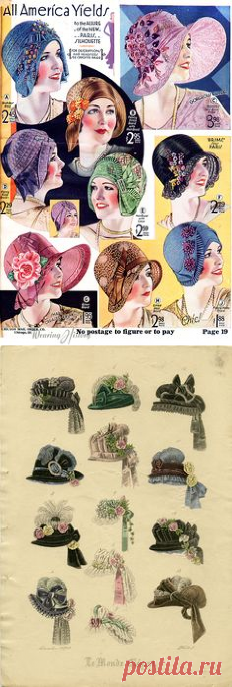 1896 PRINT ARTICLE: Winter Millinery Victorian Ladies' Fashion Hats & Bonnets