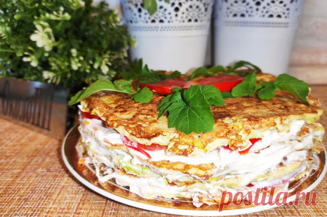 Торт, в котором всего лишь 94 ккал на 100 г. Сочный, нежный и очень вкусный. | 
