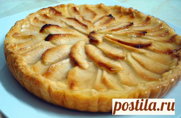 Пирог с яблоками и вареньем | Прайтайм
