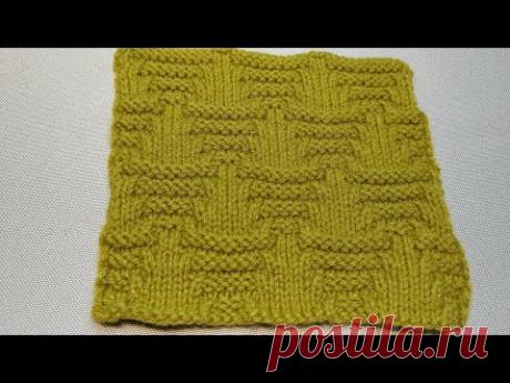 #482 ИНТЕРЕСНЫЙ УЗОР СПИЦАМИ &quot;ЕЛОЧКА&quot; ДЛЯ СВИТЕРОВ. МАСТЕР КЛАСС.