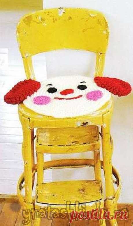 Чехол для табурета Собака