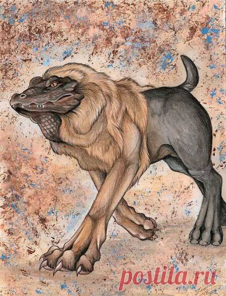 Ammut_the_Devourer_by_MorRokko - Фурри - Арт-галереи (избранное) - Галереи - Мир Сотворенный