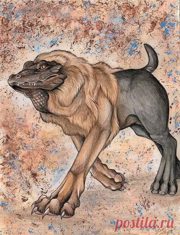 Ammut_the_Devourer_by_MorRokko - Фурри - Арт-галереи (избранное) - Галереи - Мир Сотворенный